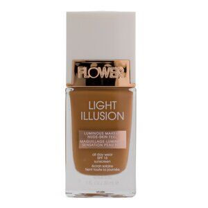 FLOWER BEAUTY Nutmeg Spf 18 Light Illusion Luminous Makeup Foundation
